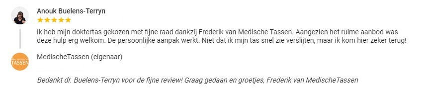 Klantenfeedback dr. Anouk Buelens-Terryn